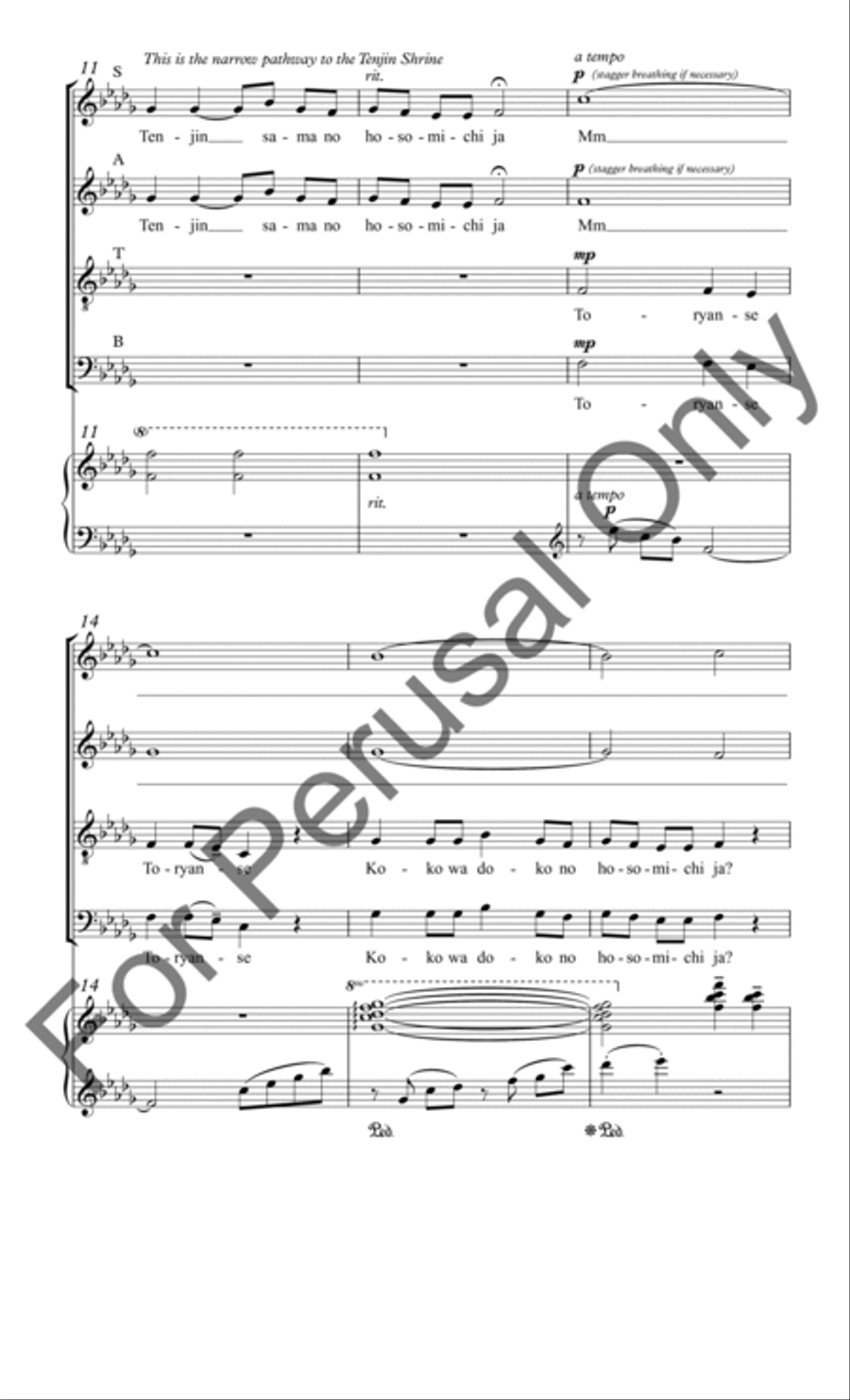 Toryanse Toryanse 4-Part scores gallery preview page 3