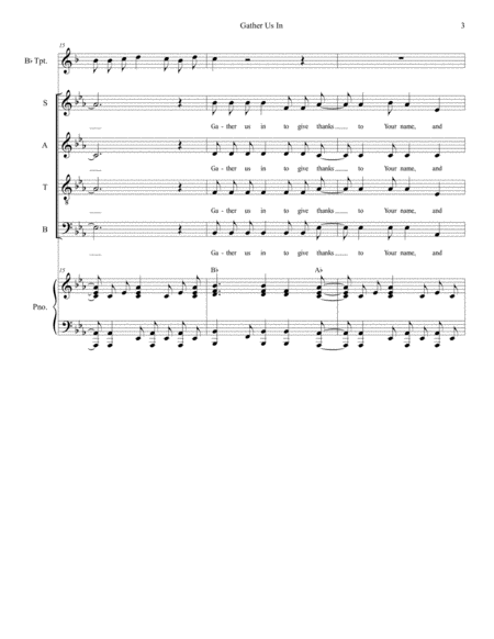 Gather Us In (Solo and SATB) image number null