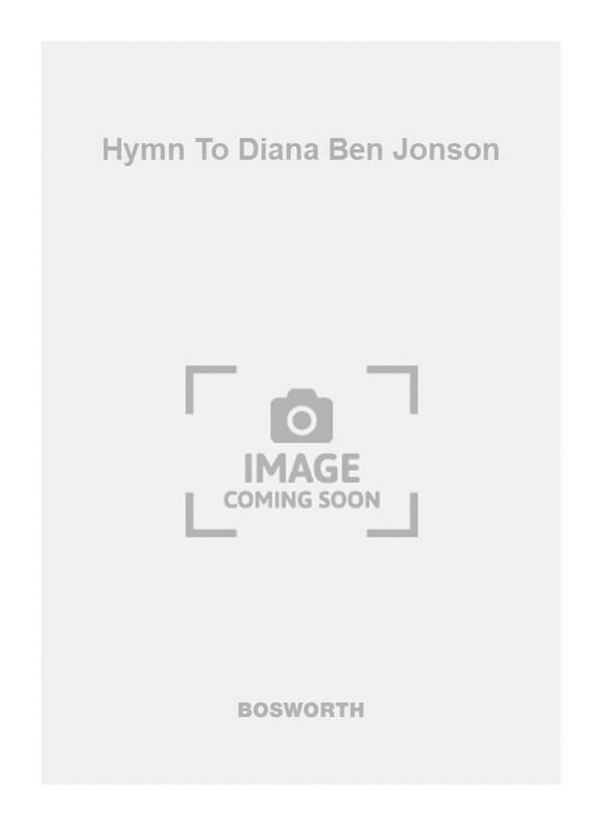 Hymn To Diana Ben Jonson