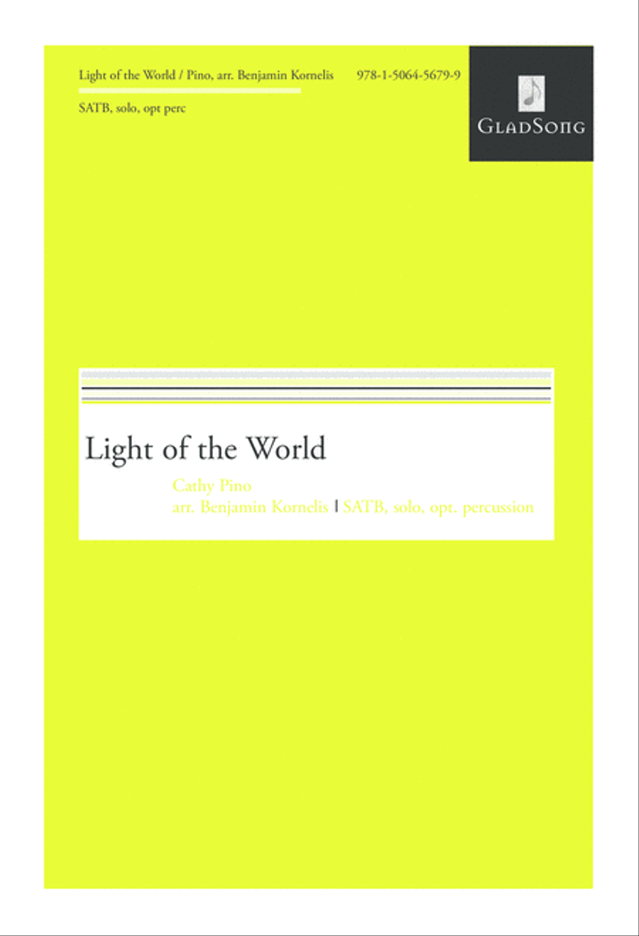 Light of the World 4-Part scores gallery preview page 1