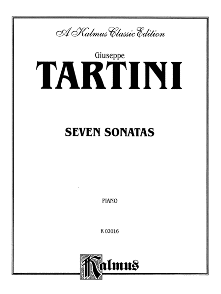 Seven Sonatas Violin Solo scores gallery preview page 2