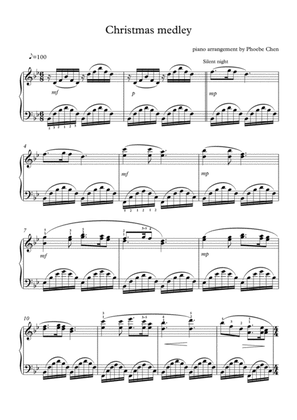 Christmas medley (piano solo)