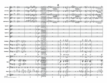 Don't Get Around Much Anymore - Conductor Score (Full Score)
