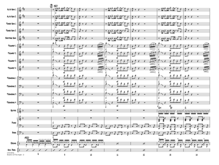 Rhythm of the Night (arr. Roger Holmes) - Conductor Score (Full Score)