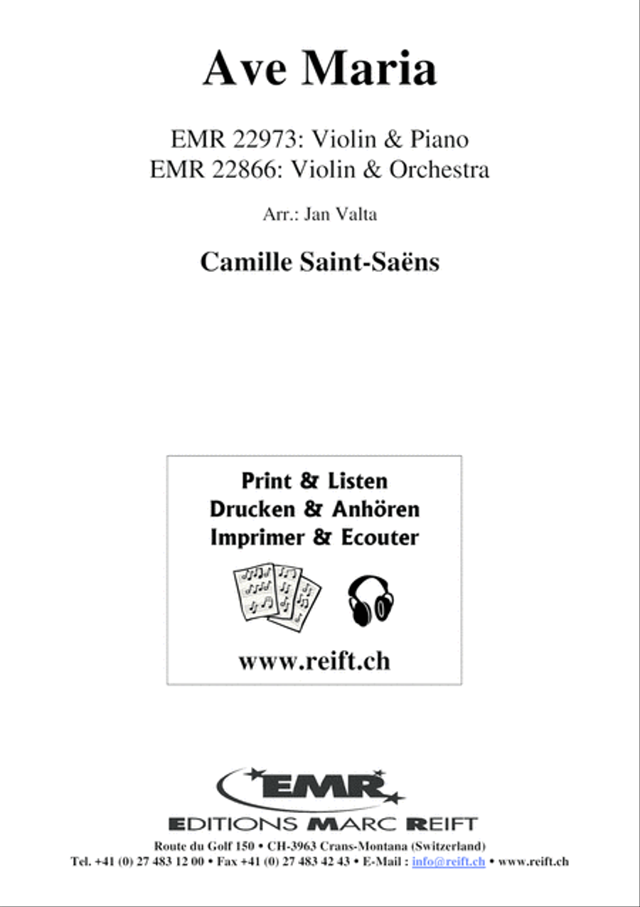 Ave Maria Violin Solo scores gallery preview page 2