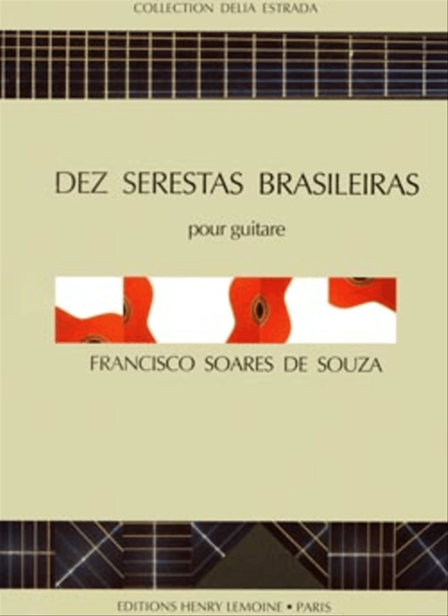 Dez Serestas Brasileiras Acoustic Guitar - Sheet Music