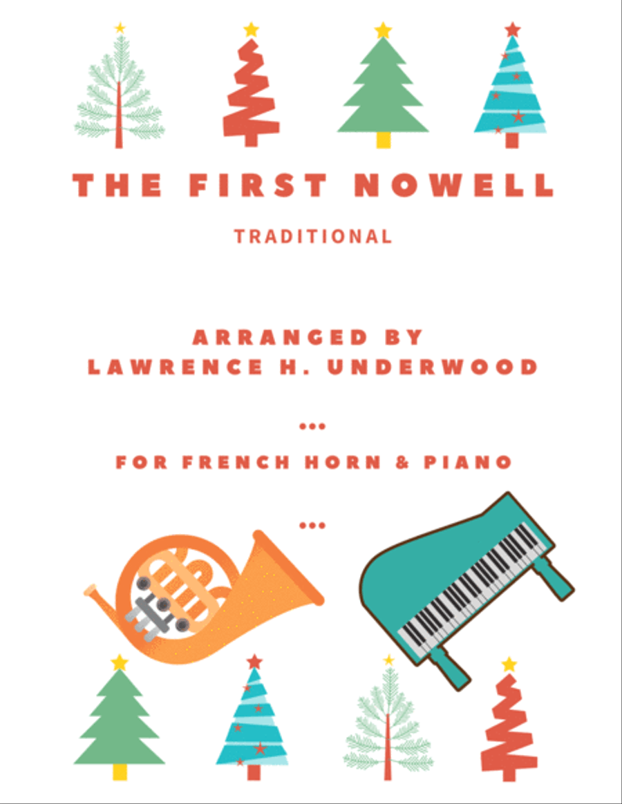 The First Nowell for Solo French Horn Horn scores gallery preview page 1