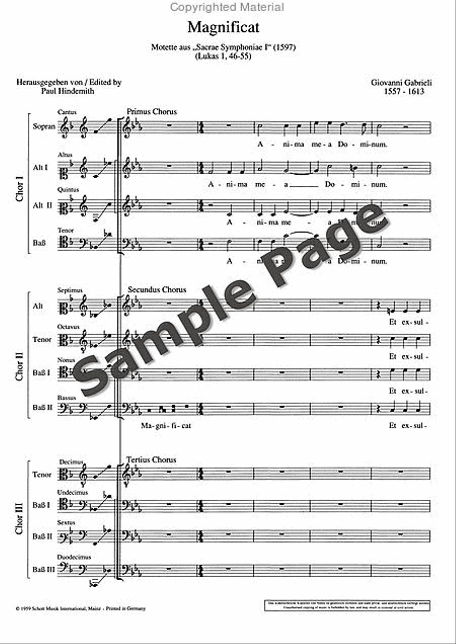 Magnificat Magnificat Mixed Choir scores gallery preview page 4