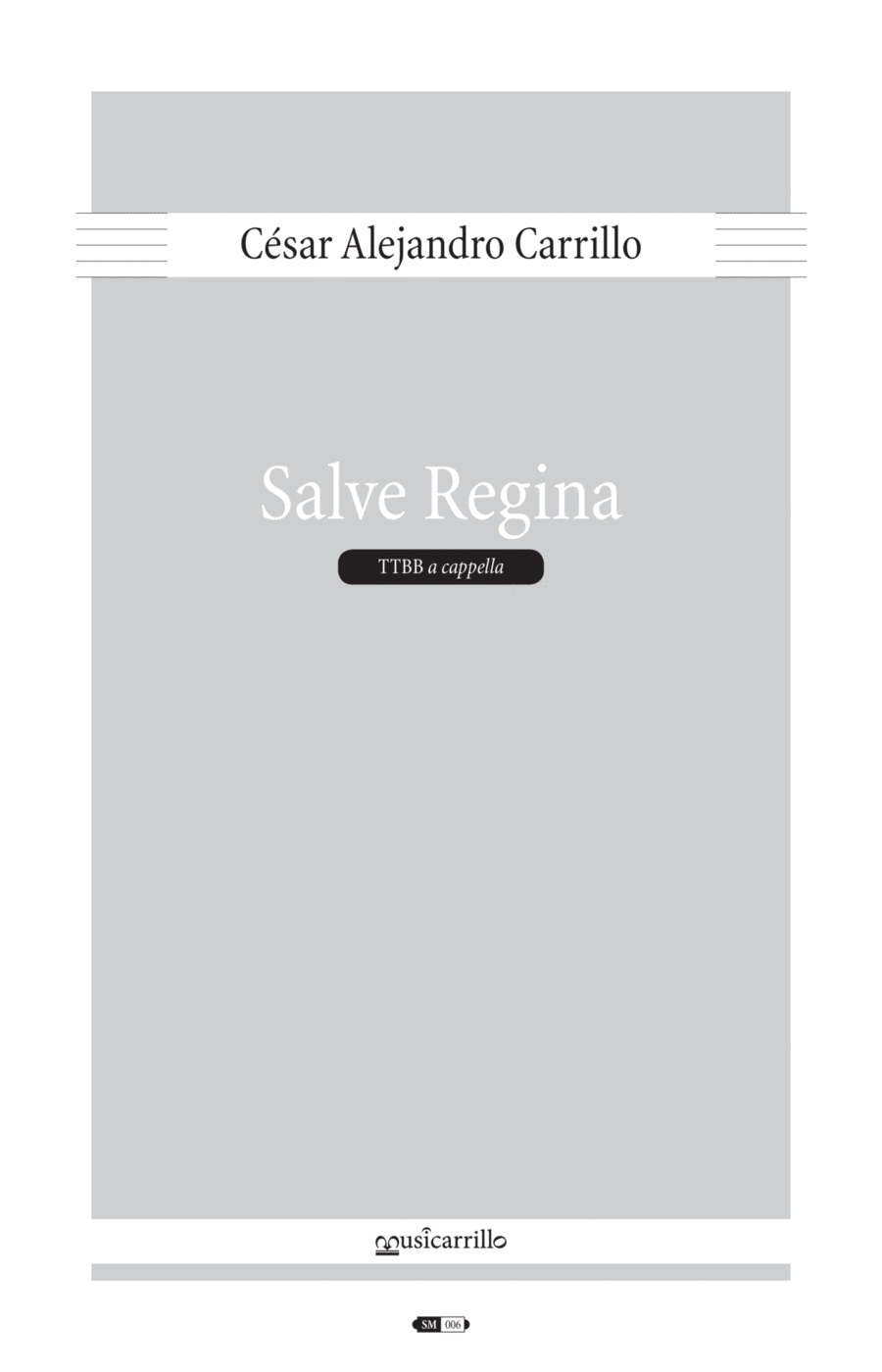 Salve Regina TTBB scores gallery preview page 1