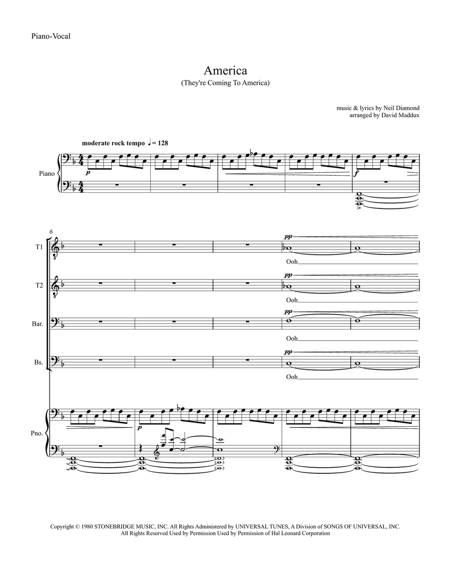 America TTBB scores gallery preview page 1