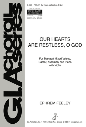 Book cover for Our Hearts Are Restless, O God