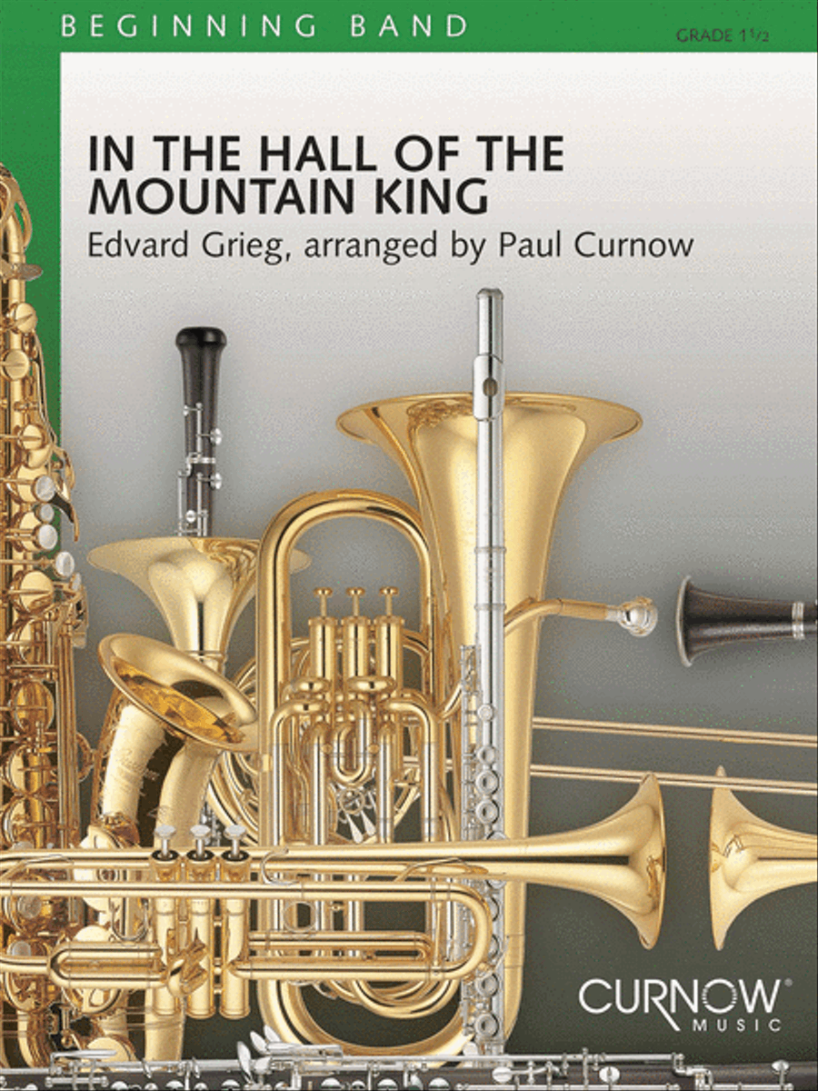 In the Hall of the Mountain King Concert Band scores gallery preview page 1