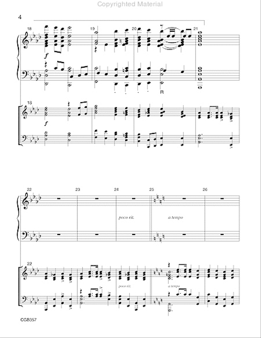 For All the Saints (4-6 octaves) 5-Octaves scores gallery preview page 4