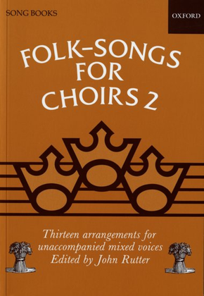 Book cover for Folk-Songs for Choirs 2