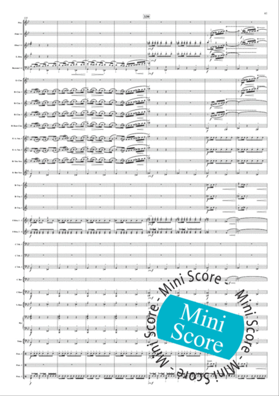 Songs of Liberation Songs of Liberation Concert Band scores gallery preview page 45
