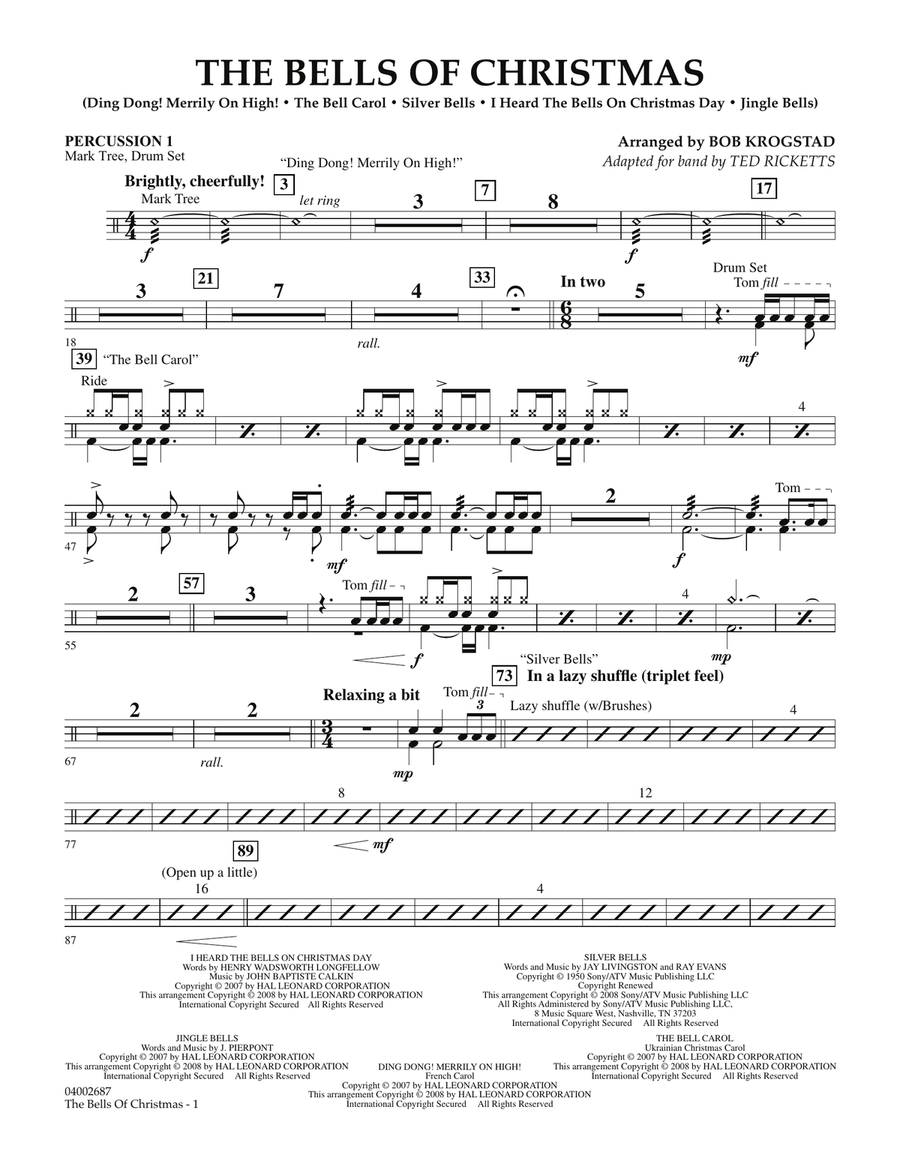 The Bells Of Christmas - Percussion 1