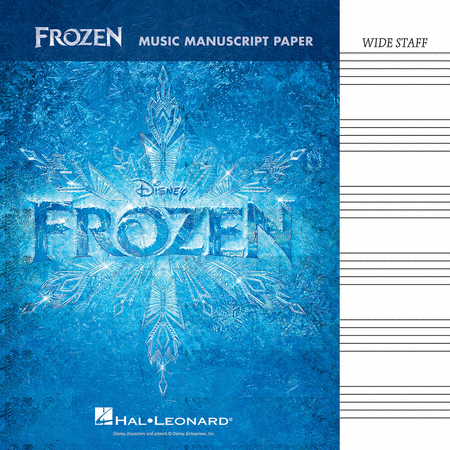 Frozen – Music Manuscript Paper