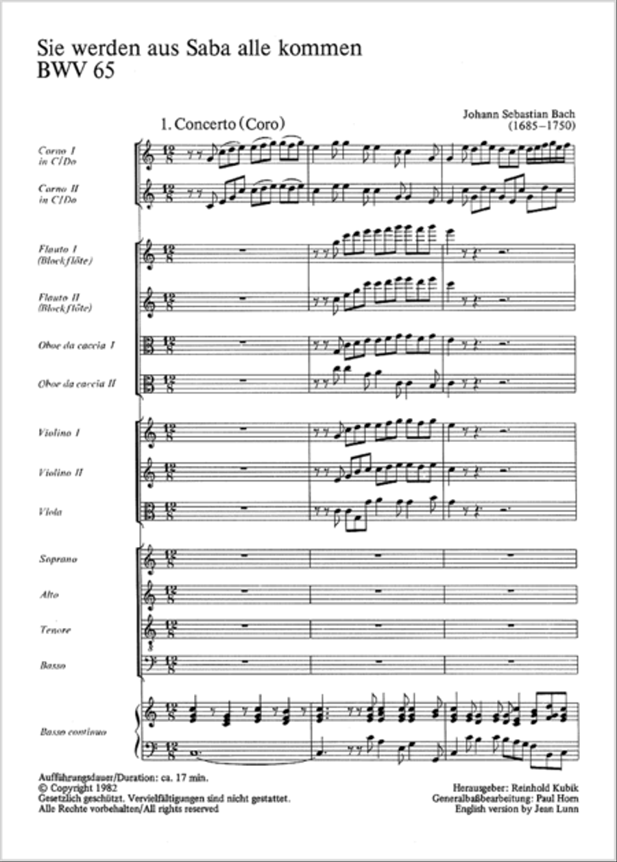 They all shall day come out from Sheba (Sie werden aus Saba alle kommen) TB scores gallery preview page 66