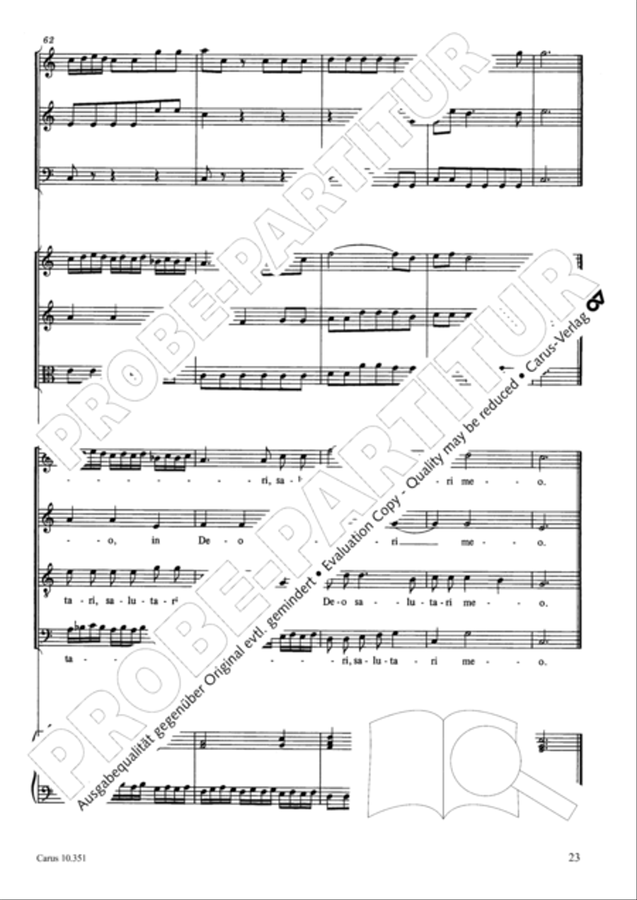 Magnificat Magnificat 4-Part scores gallery preview page 24