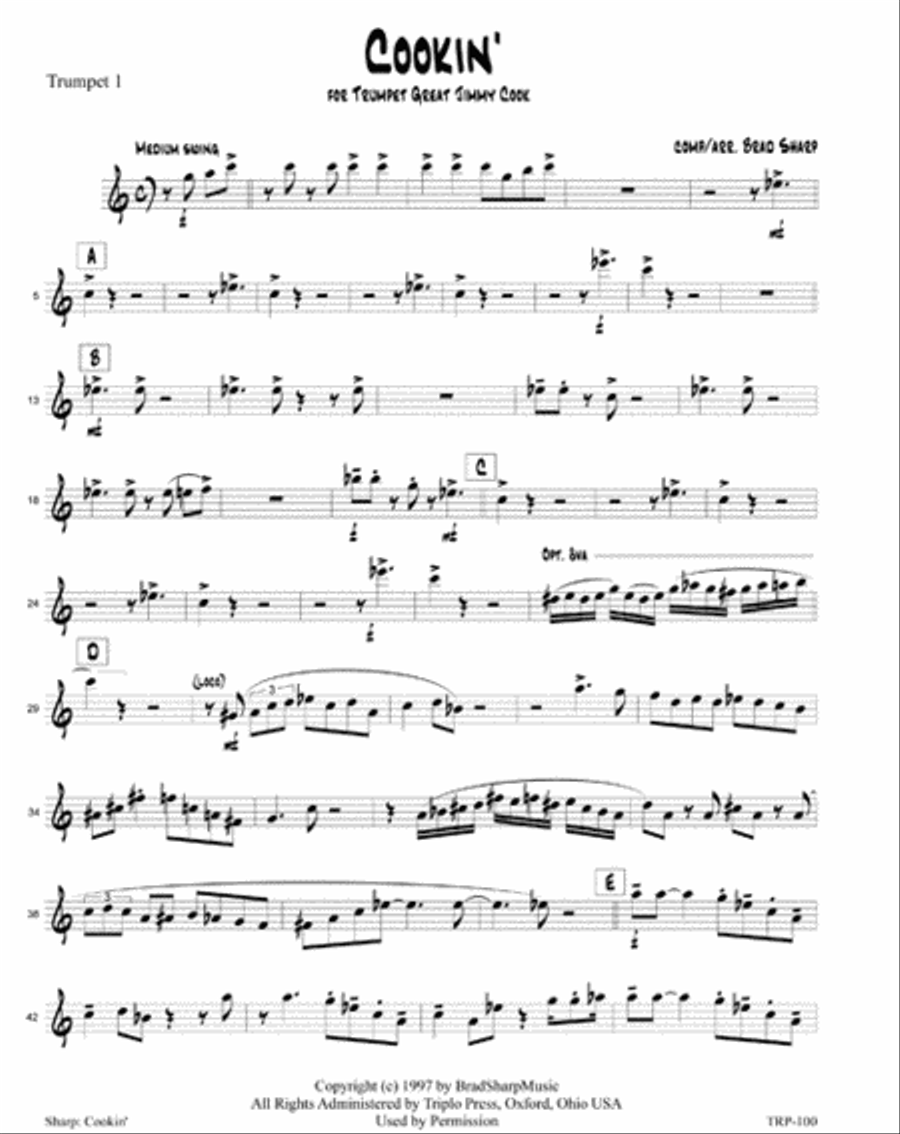Cookin' Small Ensemble scores gallery preview page 6
