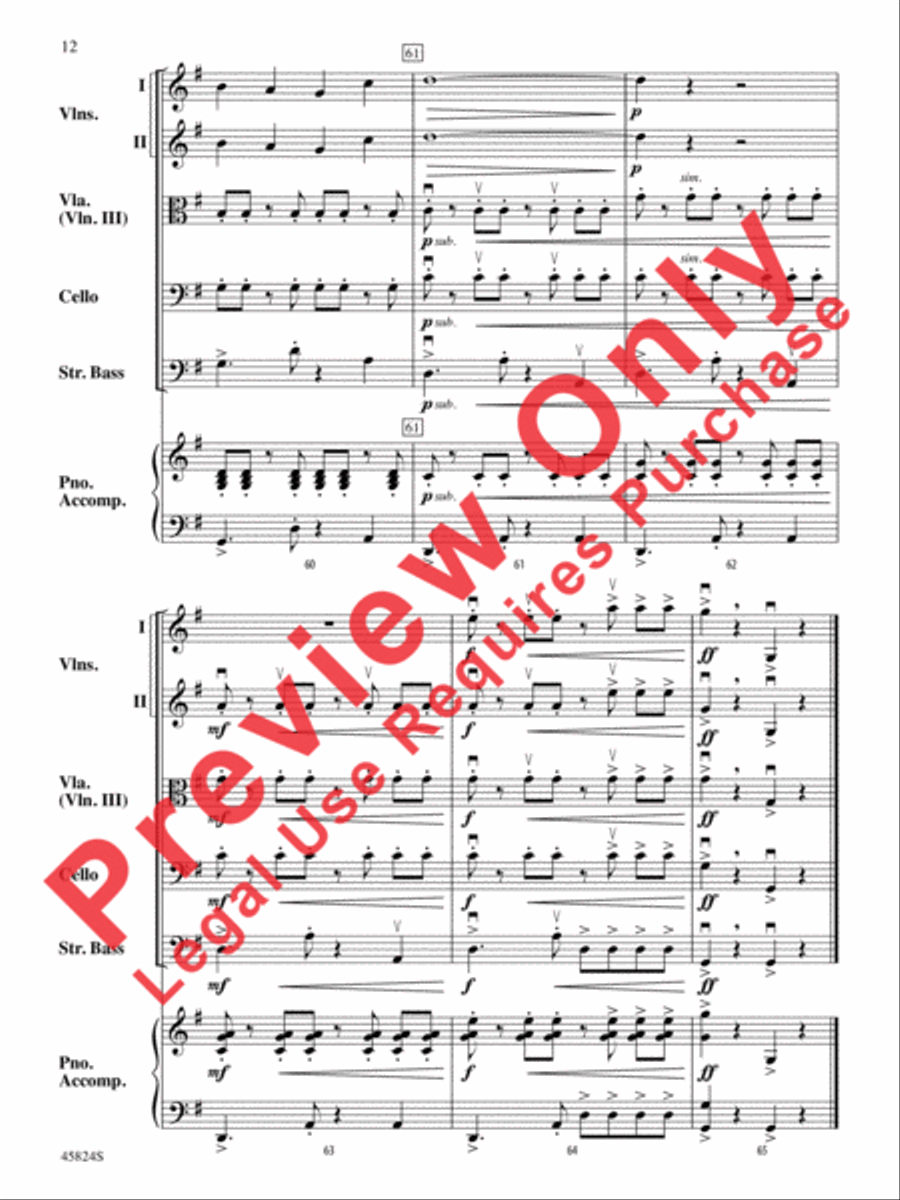 Take Flight Take Flight String Orchestra scores gallery preview page 12