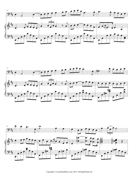 Entr'acte From "Carmen" Cello and Piano image number null