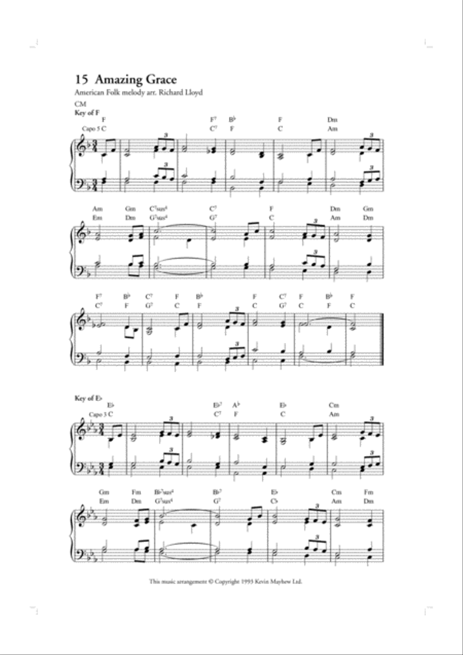 Hymn Tunes in Lower Keys Organ scores gallery preview page 2