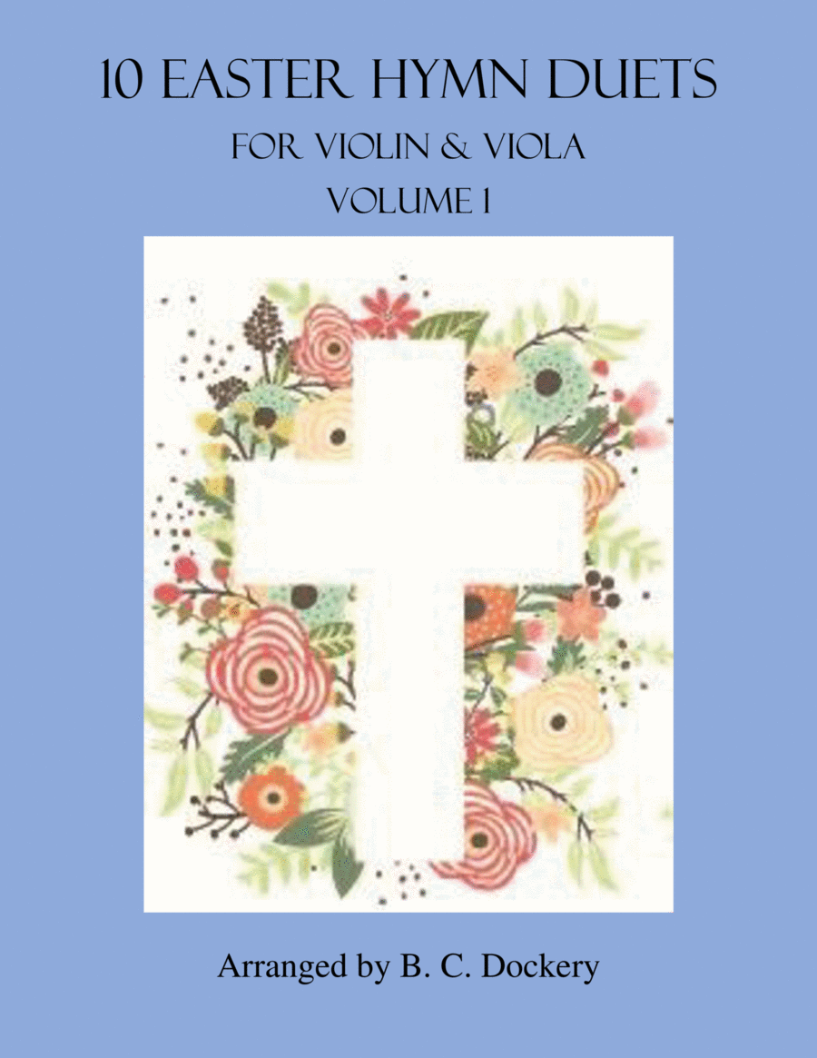 10 Easter Duets for Violin and Viola - Vol. 1 String Duet scores gallery preview page 1