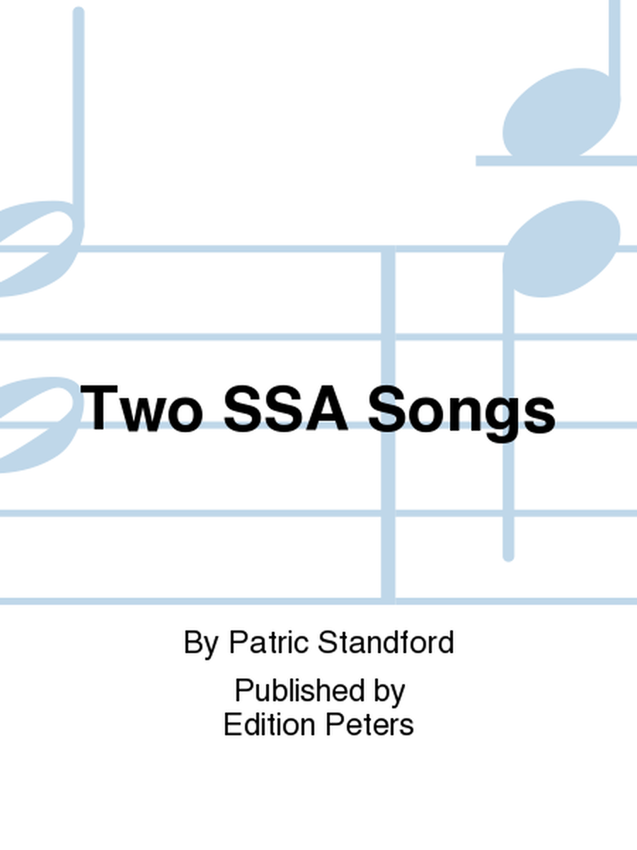 Two SSA Songs