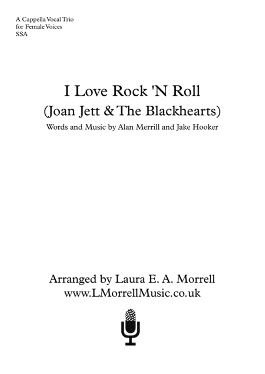 I Love Rock 'N Roll SSA scores gallery preview page 1