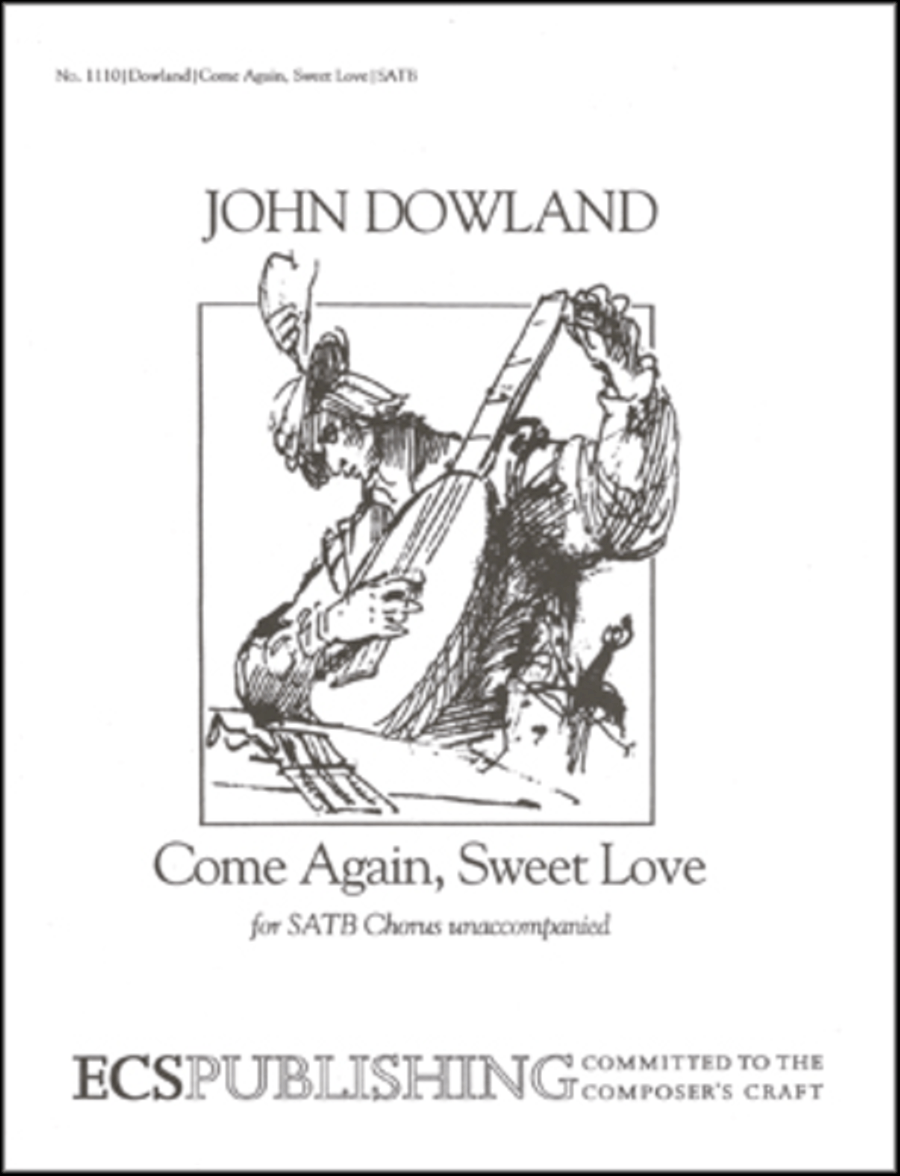 Come Again, Sweet Love 4-Part scores gallery preview page 1