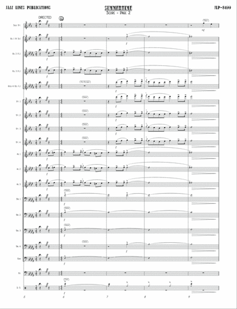 Summertime Orchestra scores gallery preview page 5
