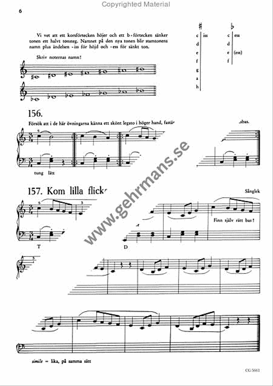 Vi spelar piano 3 Vi spelar piano 3 Piano Solo scores gallery preview page 5