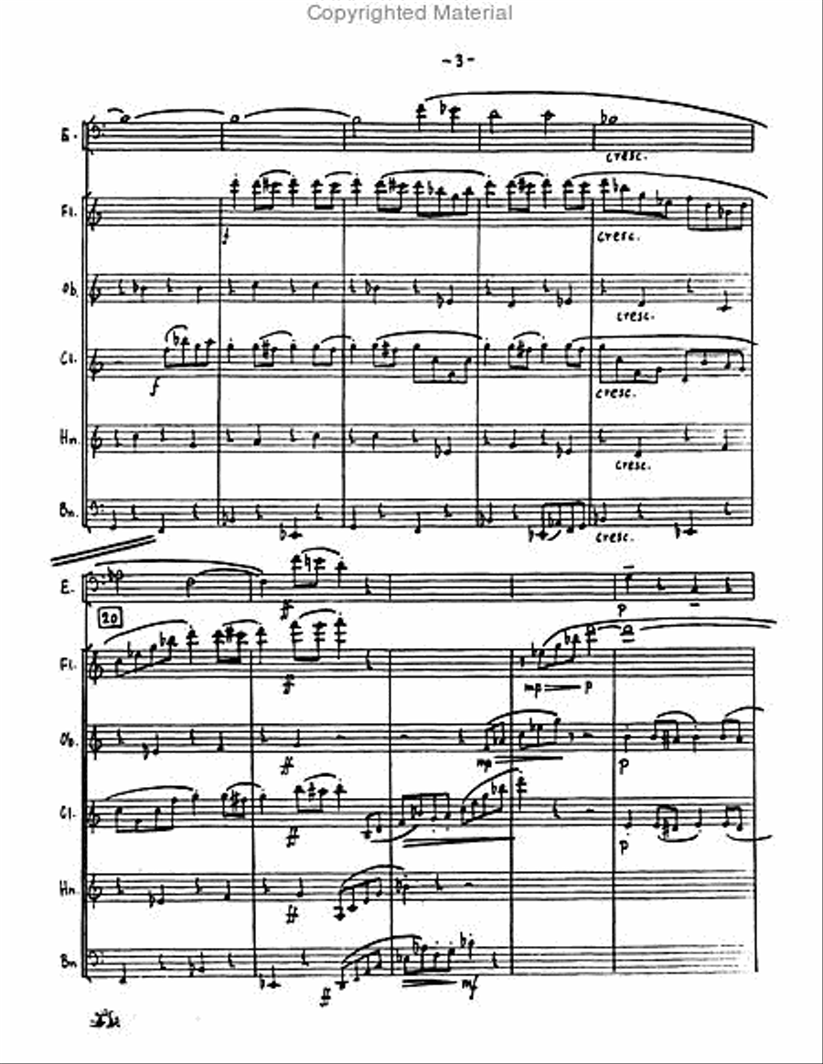 Sextet Large Ensemble scores gallery preview page 4