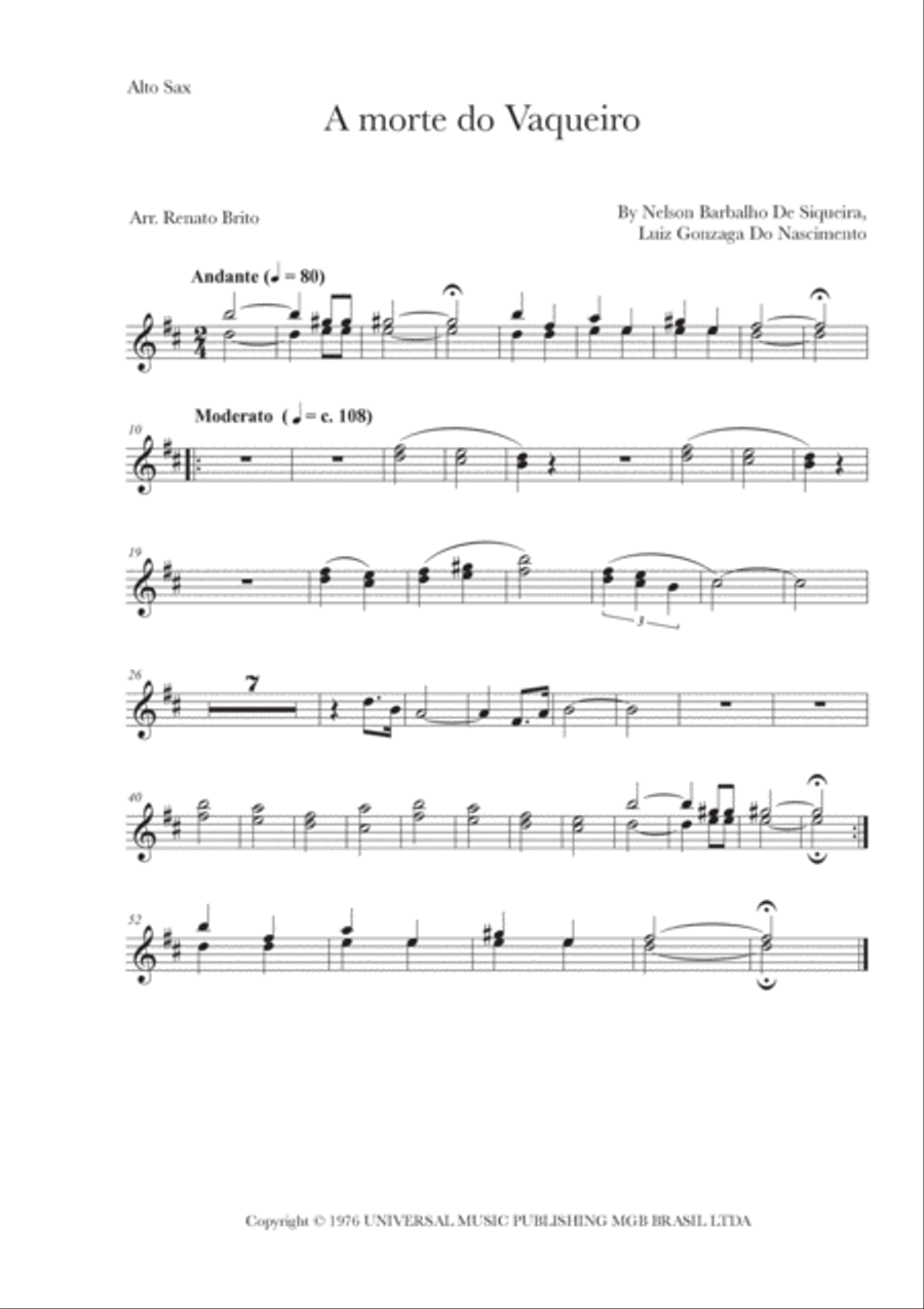 A Morte Do Vaqueiro A Morte Do Vaqueiro Chamber Orchestra scores gallery preview page 5