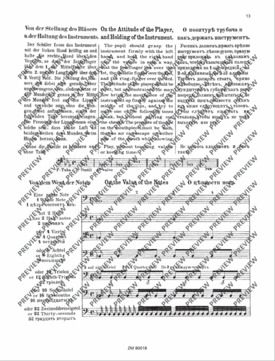 Self-instructor for the tuba in F, E flat (Helicon) Tuba scores gallery preview page 14