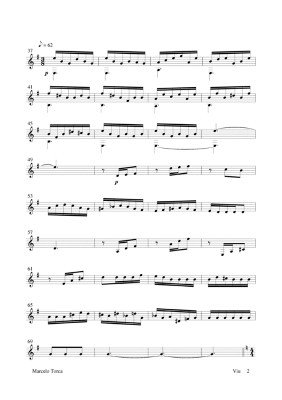 Viu Viu Electric Guitar scores gallery preview page 2