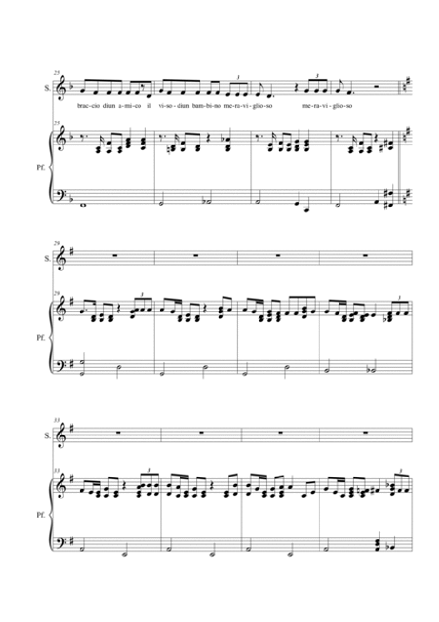 Meraviglioso Voice scores gallery preview page 3