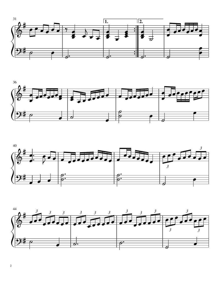 The Frog Galliard Harp scores gallery preview page 2
