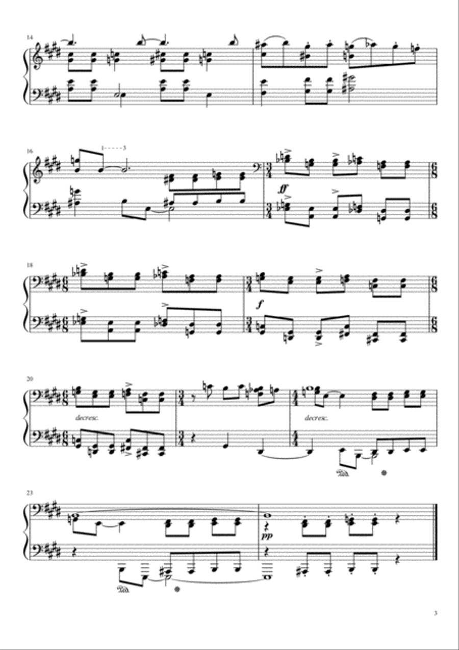5 Preludes - Faina Lushtak Piano Solo scores gallery preview page 3