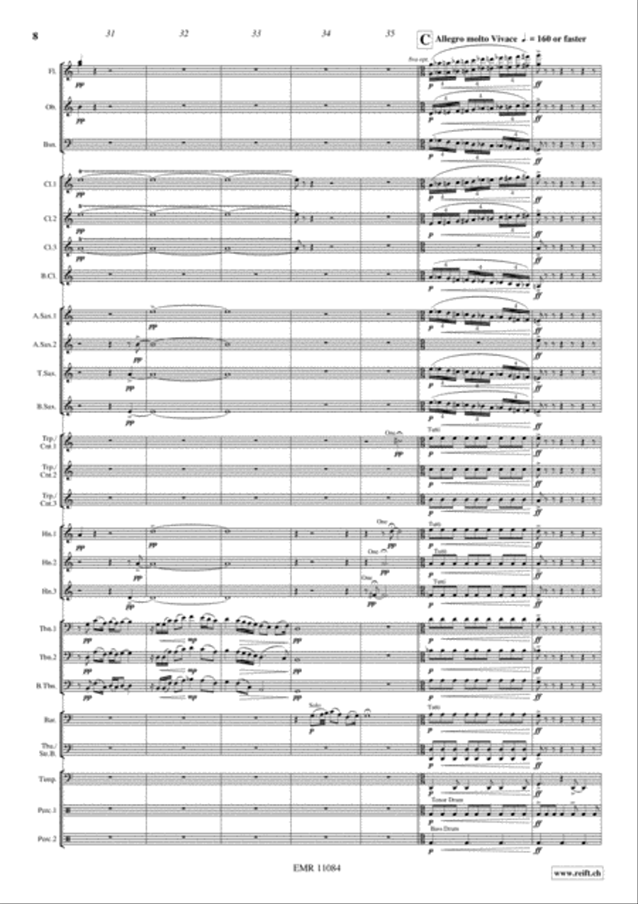 Celtica Concert Band scores gallery preview page 8