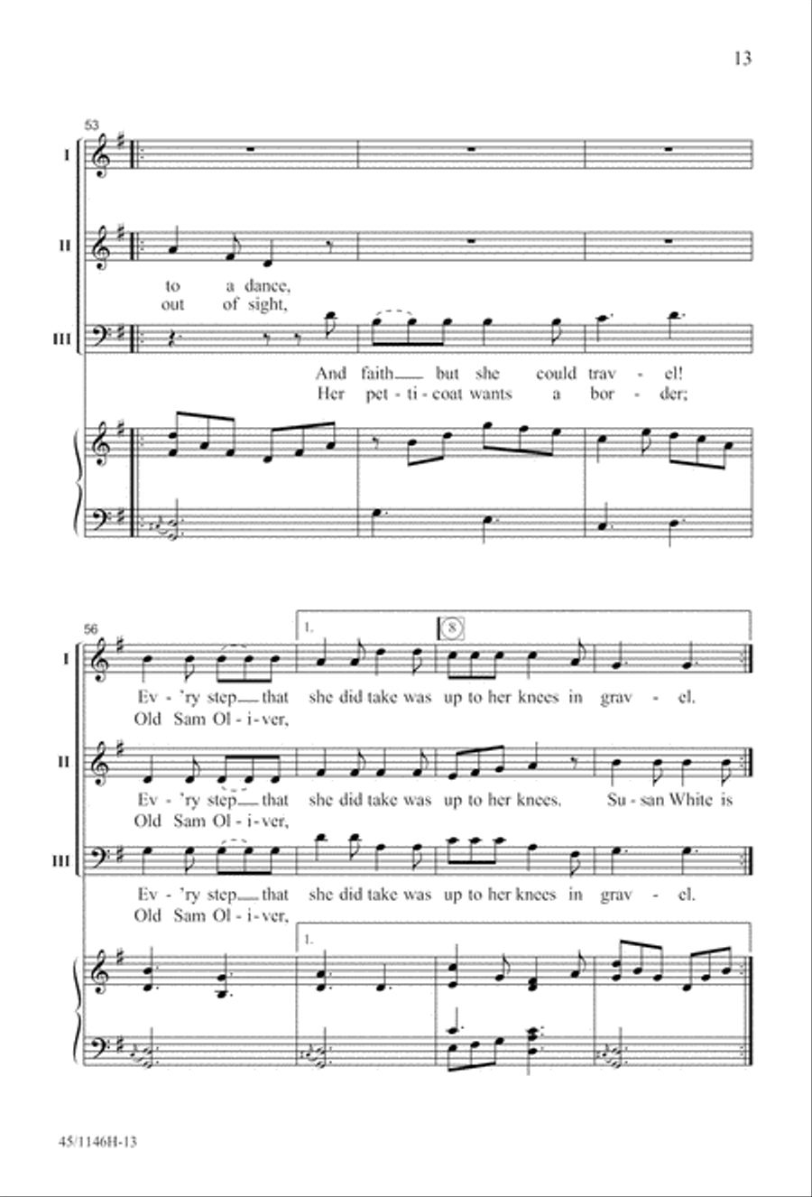 We Sing the World Around We Sing the World Around Choir scores gallery preview page 13