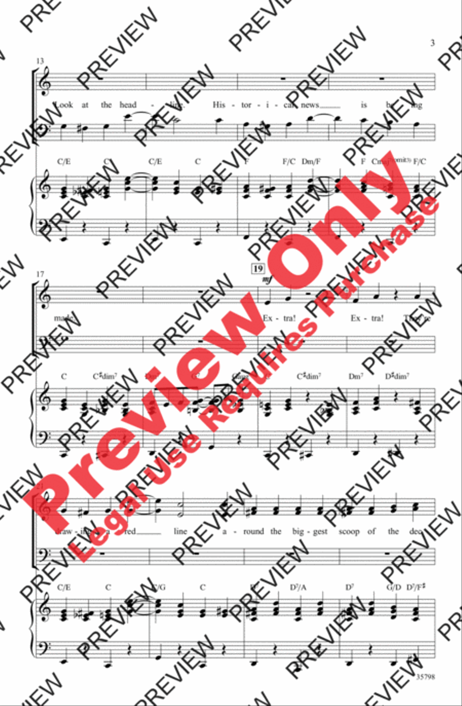 Let Me Entertain You Let Me Entertain You 3-Part scores gallery preview page 3