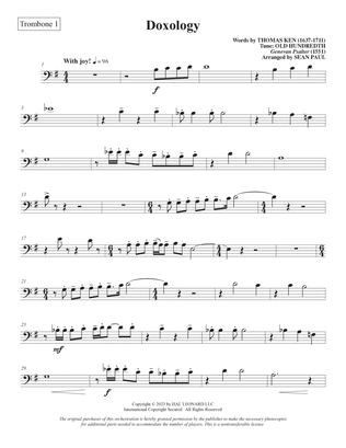 Doxology (arr. Sean Paul) - Trombone 1
