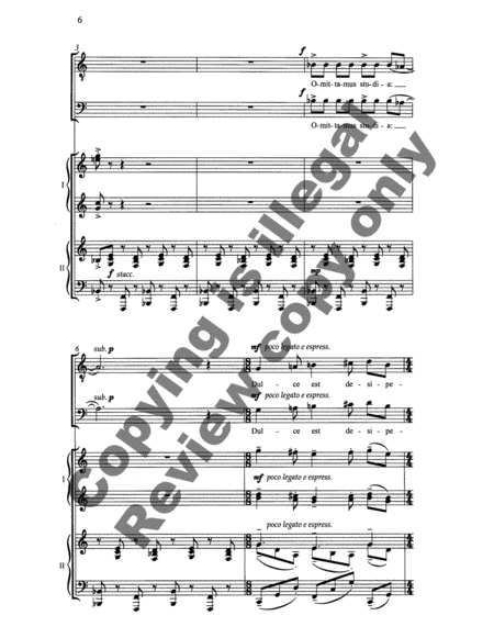 Carmina Juventutis (Songs of Youth) by David Conte Choir - Sheet Music