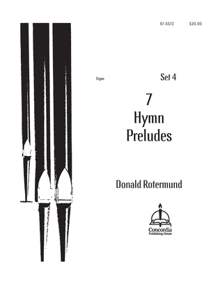 Book cover for Seven Hymn Preludes, Set 4