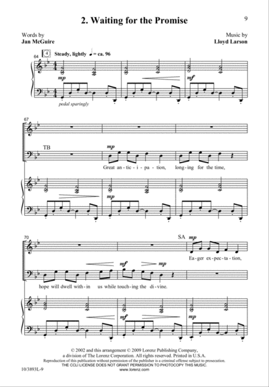 The Birth of a King 4-Part scores gallery preview page 9