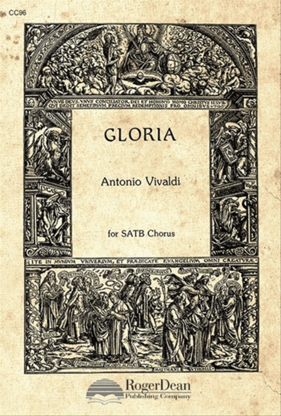 Gloria 4-Part scores gallery preview page 1