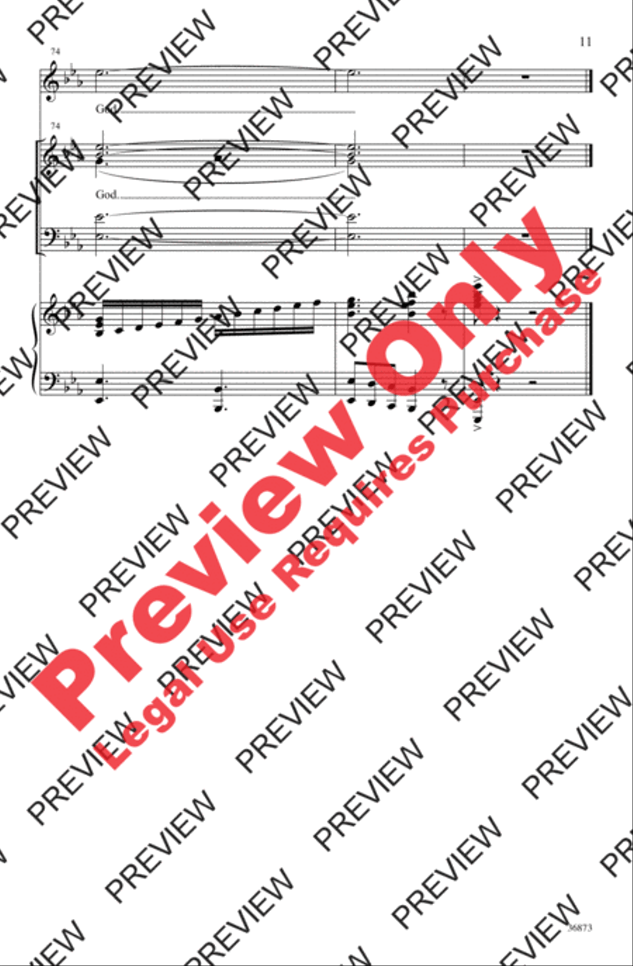 Christmastide 4-Part scores gallery preview page 11