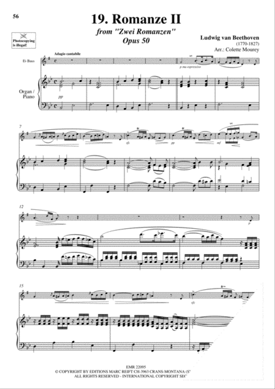 20 Greatest Meditations Voice Solo scores gallery preview page 21